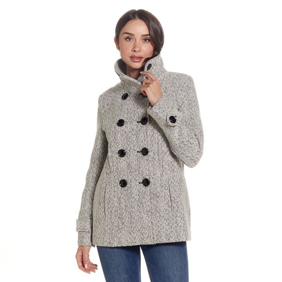 Women's Gallery Wool Peacoat - Picture 2 of 5